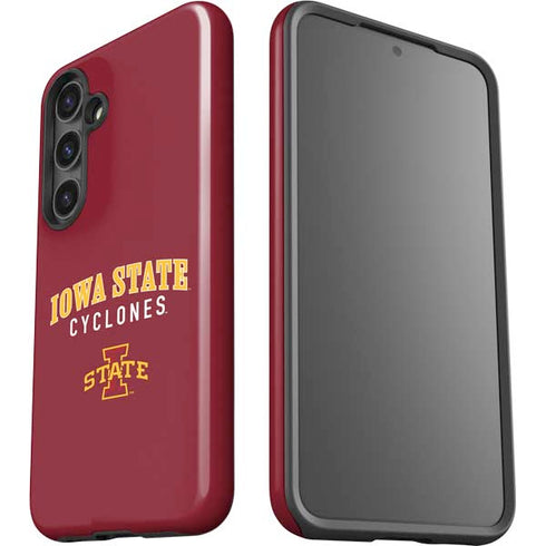Iowa State University Collegiate Text Galaxy S25 Impact Case